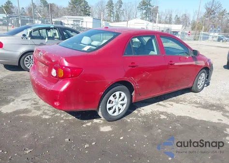 2009 Toyota Corolla Le z USA, uszkodzony, nr VIN 1NXBU40E29Z081410